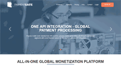 Desktop Screenshot of paymentgate.com